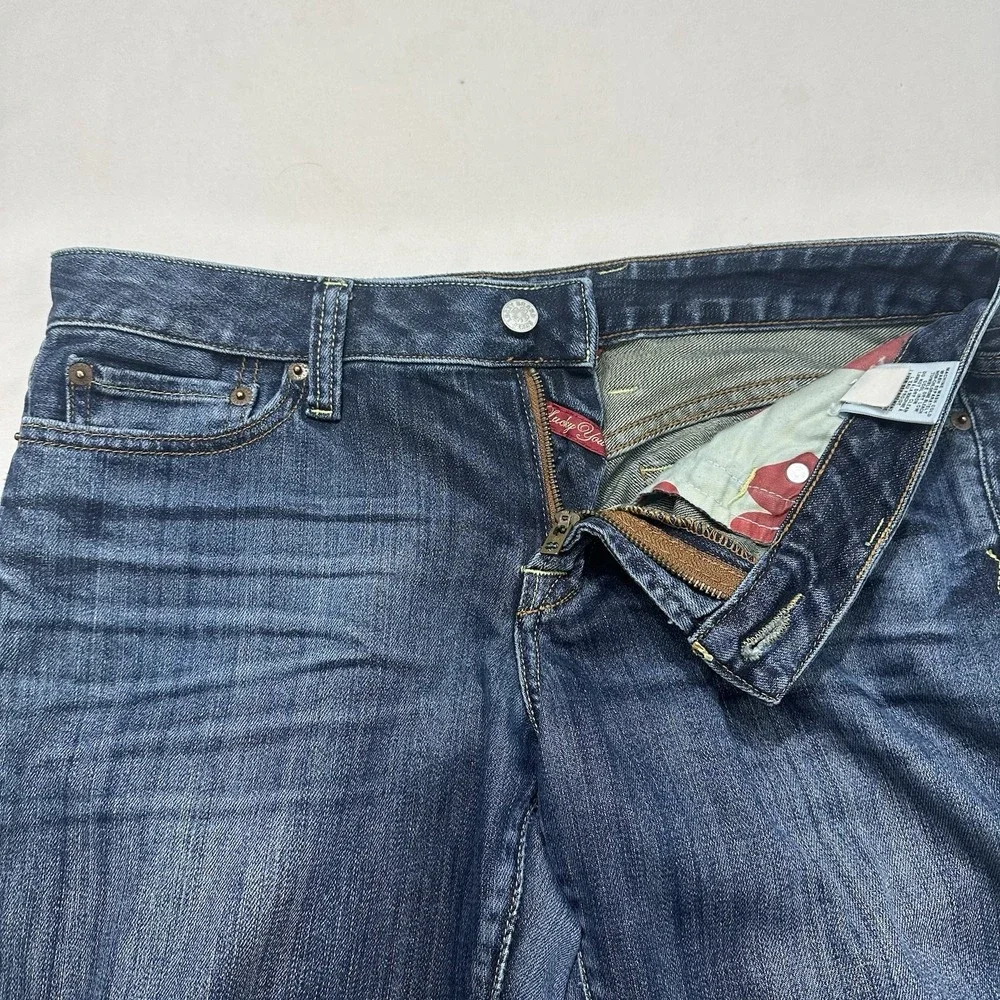 Lucky Brand Lola Straight Jeans Womens 10x30 Blue Denim - Picture 4 of 11